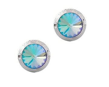 TRIPIN Cufflinks for Men Silver with Diamond Crystal for Office Corporate Party French Cuff Shirts Shirt Suit Blazer in A Gift Box TNAPZSIL796