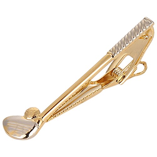 TRIPIN Golf Club Shaped TIE PIN Clip TACK TIEPIN for Men in A Gift Box