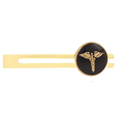 Tripin Doctor Brass Tie Pin for Men in A Gift Box