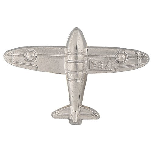 TRIPIN Plane Shape Small Size Lapel PIN Brooch for Men in A Gift Box TNCP1266