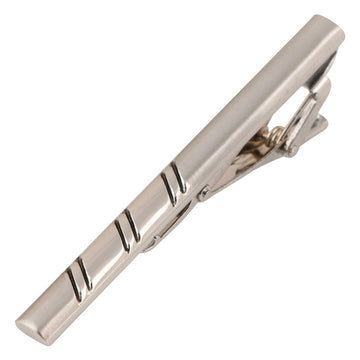 TRIPIN Silver Black TIEPIN Clip TACK TIE PIN for Men with Amazing SELF Design for Men in A Gift Box TSHOTIEPIN635