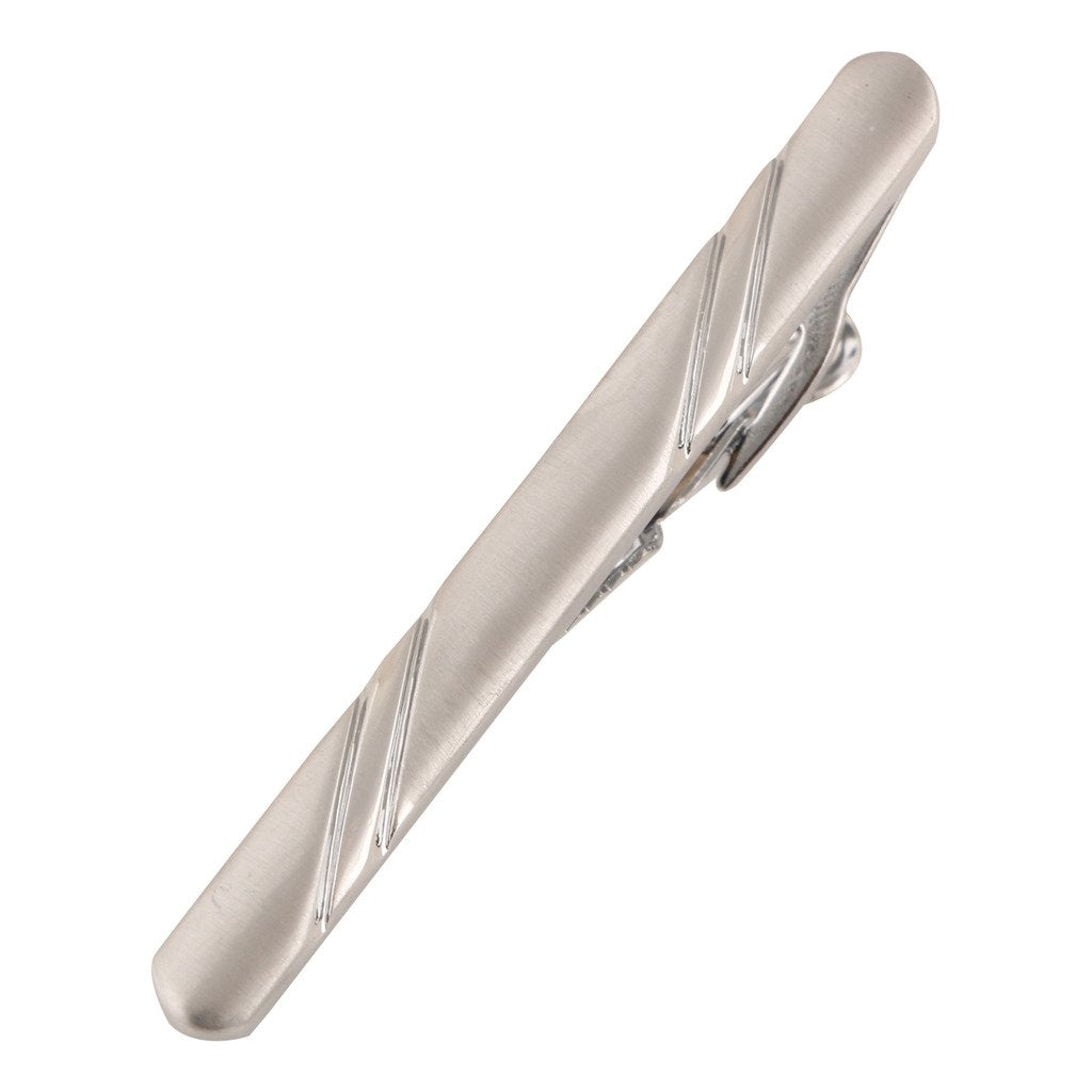 TRIPIN Silver TIEPIN Clip TACK TIE PIN for Men with Amazing SELF Design for Men in A Gift Box TSHOTIEPIN633