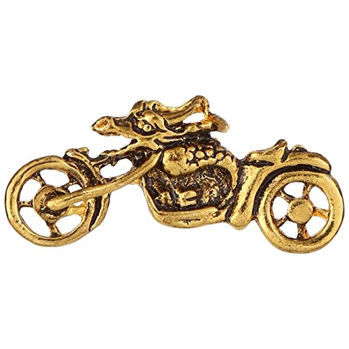 TRIPIN Golden Classic Bike Design Lapel PIN Brooch for Men Women for Office Corporate Party French Cuff Shirts Shirt Suit Blazer in A Gift Box TSCPGOLD1613