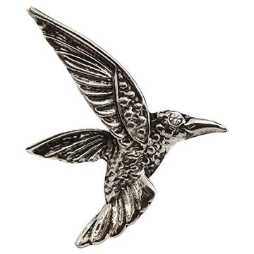 TRIPIN Unisex Brass Classic Eagle Shape Brooches Lapel Pin Party French Cuff Shirts Shirt Suit Blazer in a Box (Silver)