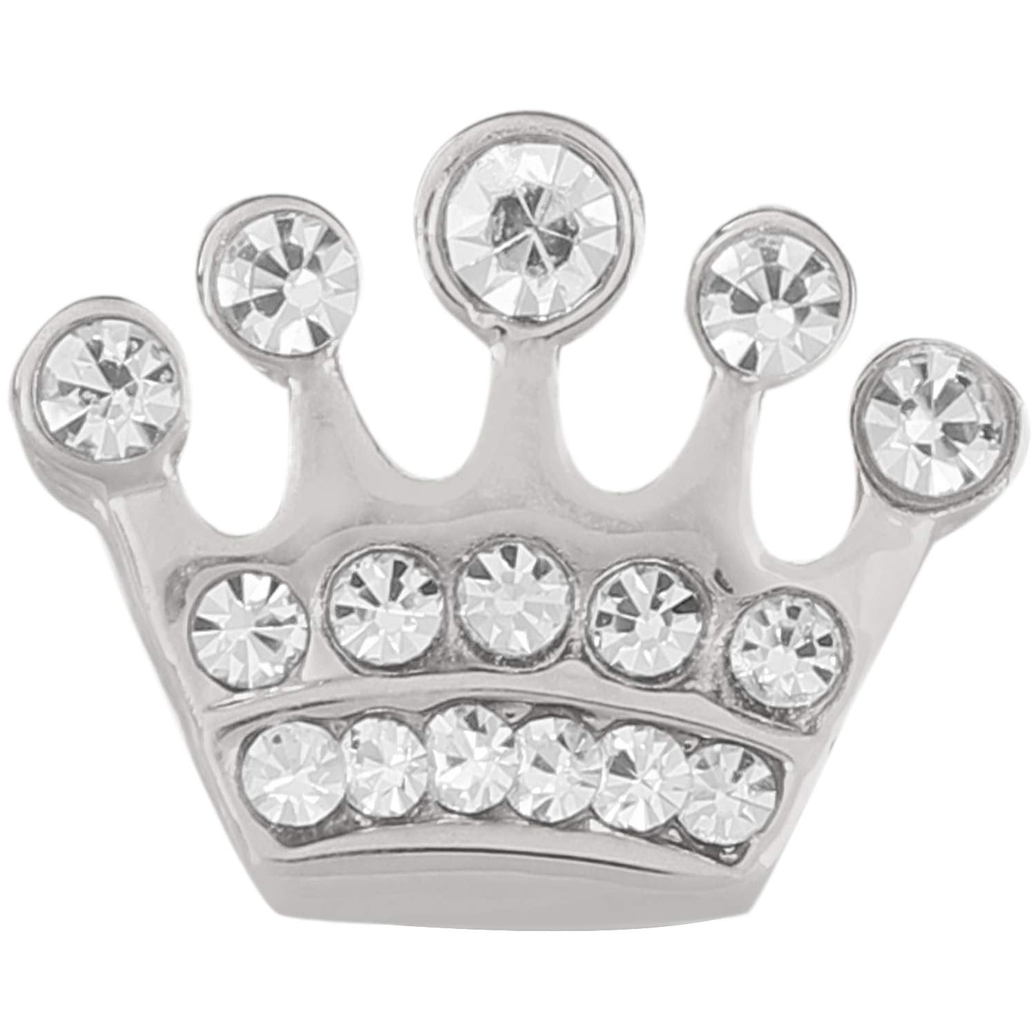 TRIPIN Silver Classic Small Crown Design Lapel PIN Brooch for Men Women for Office Corporate Party French Cuff Shirts Shirt Suit Blazer in A Gift Box TSCPSIL1619