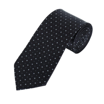 TRIPIN Ties for Men - Black Jacquard Fabric Neckties for Party and Wedding - Elevate Your Style with Classic and Elegant Neck Ties 2174