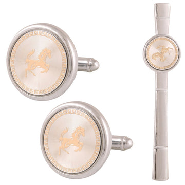 TRIPIN Cufflinks with Horse Logo for Men in A Gift Box (SET)