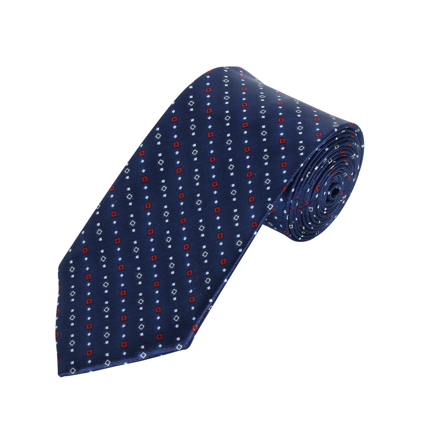 TRIPIN Ties for Men -Blue and Red Jacquard Fabric Neckties for Party and Wedding - Elevate Your Style with Classic and Elegant Neck Ties 2187