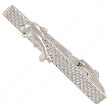 TRIPIN Dolphin Shaped TIEPIN for Men Silver in A Gift Box TSHOSILTIEPIN699
