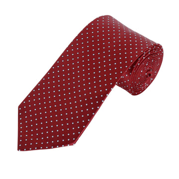 TRIPIN Ties for Men - Red Jacquard Fabric Neckties for Party and Wedding - Elevate Your Style with Classic and Elegant Neck Ties 2178