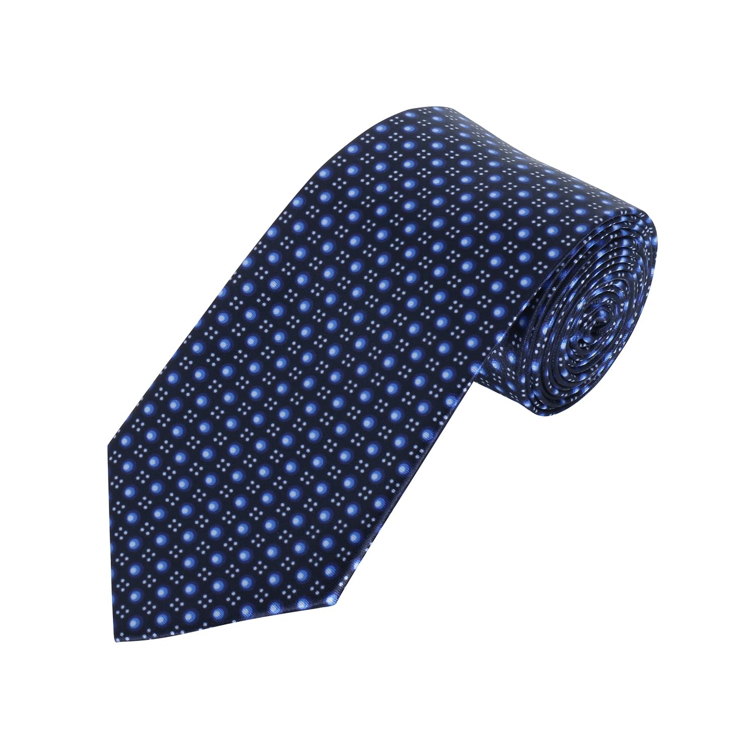 TRIPIN Ties for Men -Blue Jacquard Fabric Neckties for Party and Wedding - Elevate Your Style with Classic and Elegant Neck Ties 2184