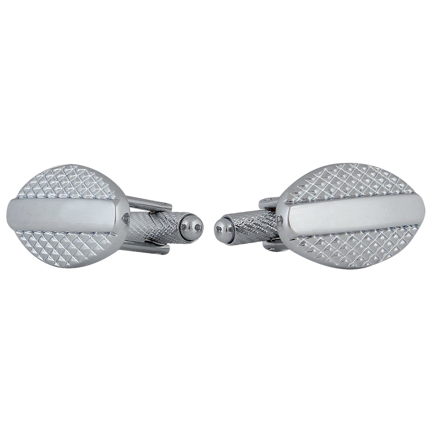 TRIPIN Cufflinks for Men Silver for French Cuff Shirts Links Suit Blazer Party in A Gift Box TSASZSIL183