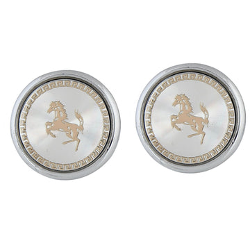 TRIPIN Cufflinks for Men Silver Royal Horse Design for Office Corporate Party French Cuff Shirts Suit Blazer in A Gift Box TSASZSIL182