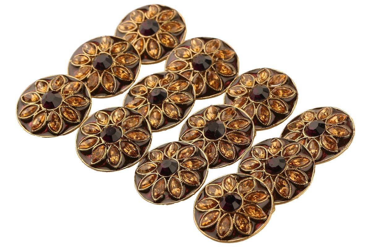 TRIPIN Sherwani Buttons Sets for Men in A Gift Box TNBZZ1717