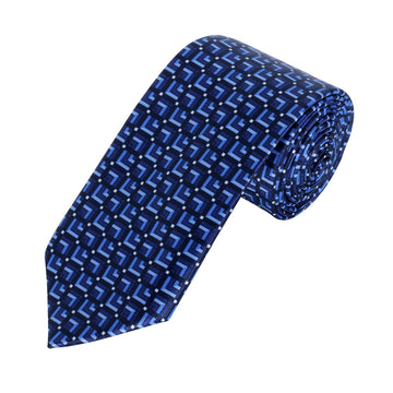 TRIPIN Ties for Men - Sky blue Jacquard Fabric Neckties for Party and Wedding - Elevate Your Style with Classic and Elegant Neck Ties 2172