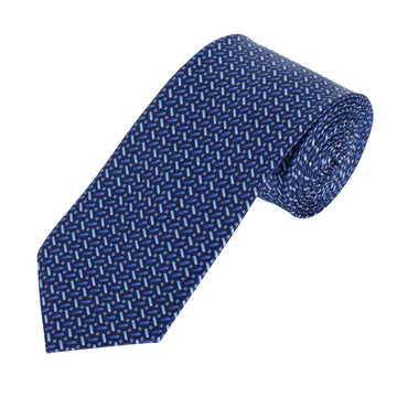 TRIPIN Ties for Men - Royal Blue Jacquard Fabric Neckties for Party and Wedding - Elevate Your Style with Classic and Elegant Neck Ties2179