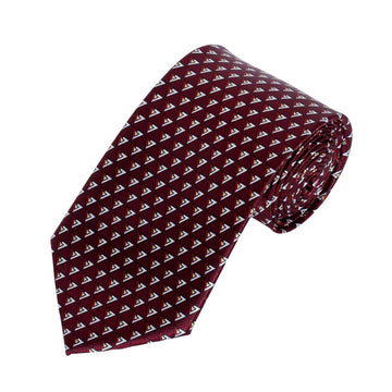 TRIPIN Ties for Men - Maroon Jacquard Fabric Neckties for Party and Wedding - Elevate Your Style with Classic and Elegant Neck Ties 2164