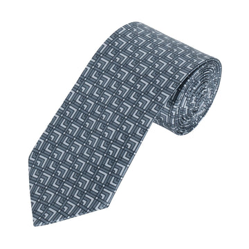 TRIPIN Ties for Men - Grey Jacquard Fabric Neckties for Party and Wedding - Elevate Your Style with Classic and Elegant Neck Ties 2175