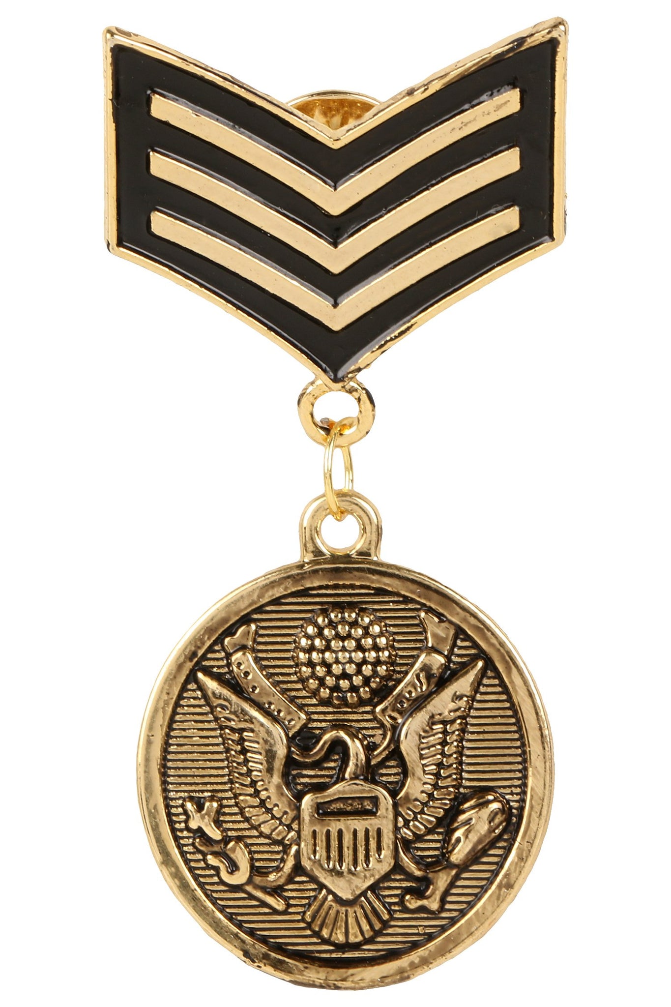 TRIPIN Golden Brass Lapel Pin For Men